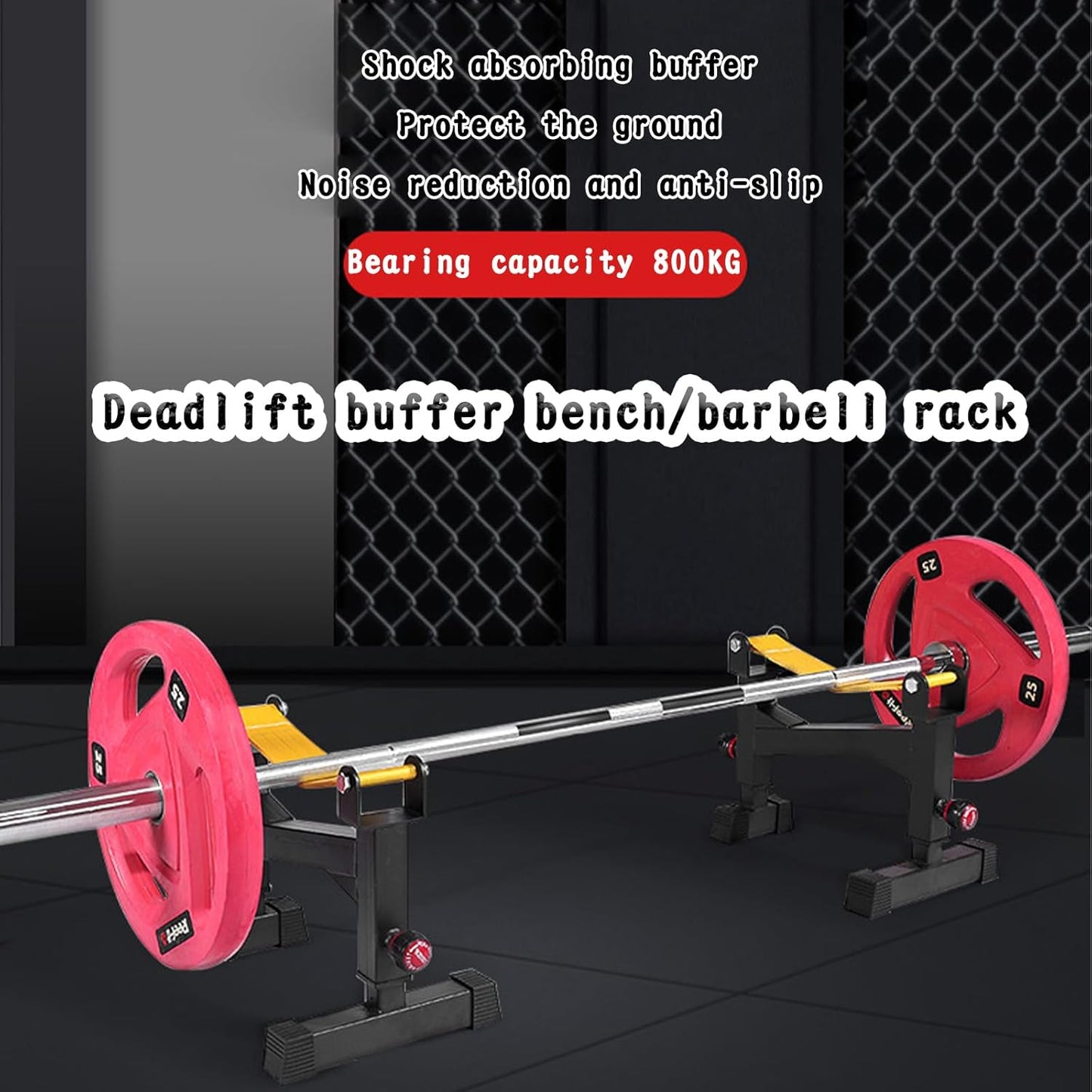 Adjustable Deadlift Jack Stands