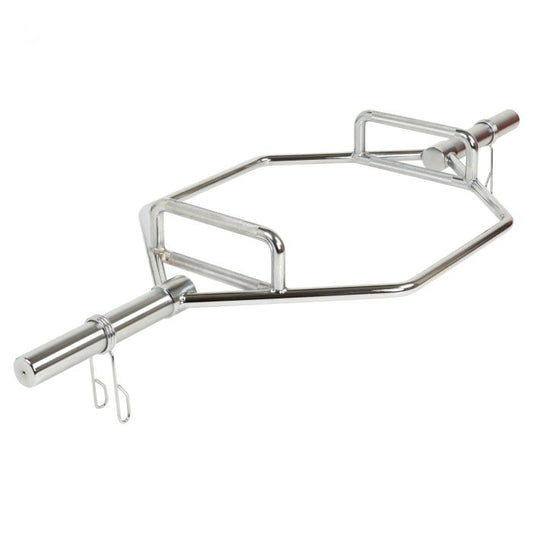 Gymless 25kg open Olympic hex bar with multi-grip handles