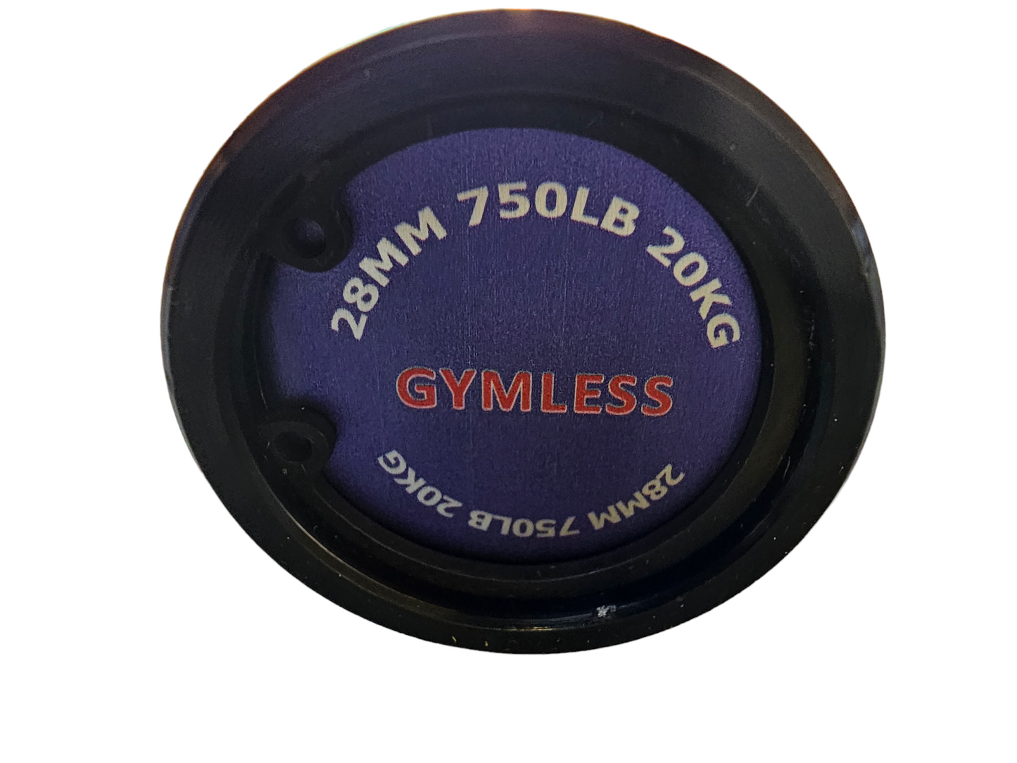 7ft Olympic Bar Black - Gymless