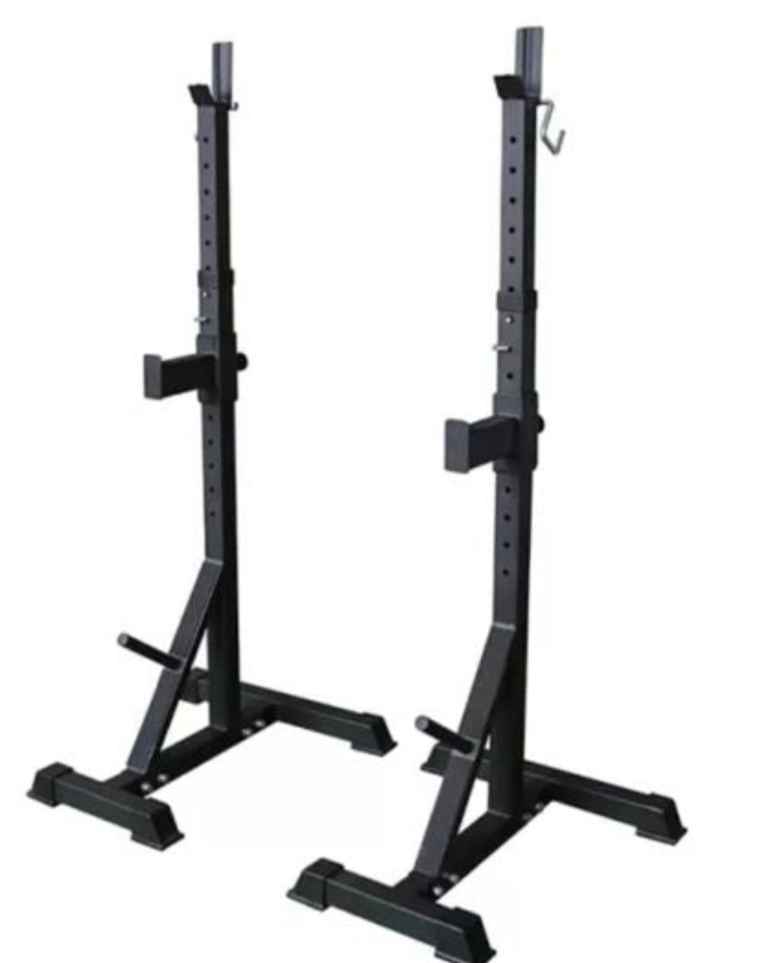 Squat Stands +Heavy Duty Flat Bench Combo