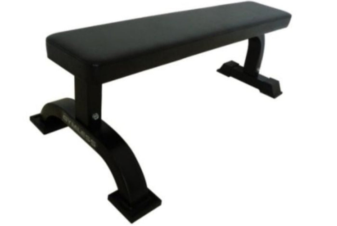 Squat Stands +Heavy Duty Flat Bench Combo - Gymless