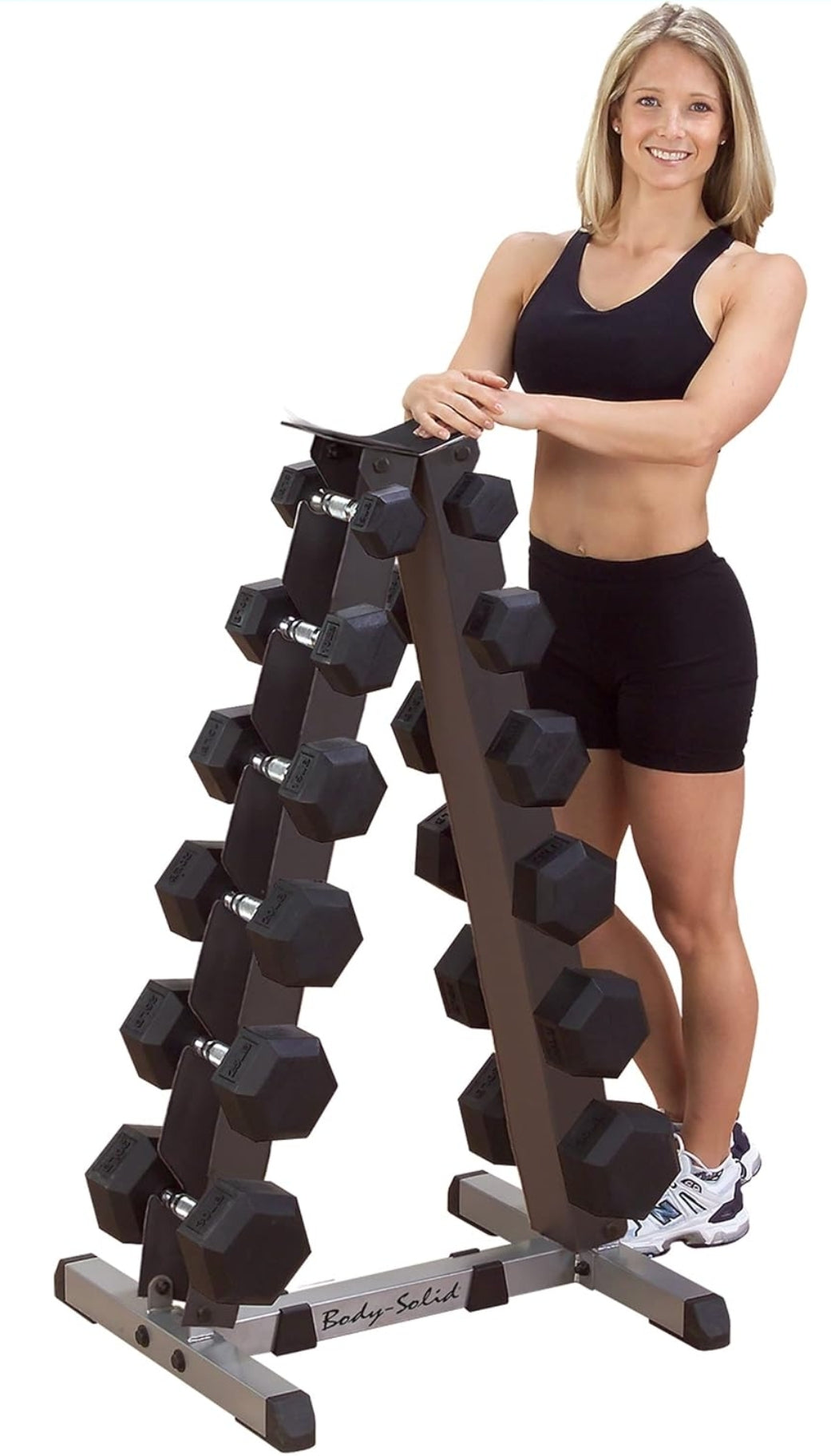 Body-Solid Vertical Dumbbell Rack GDR44B