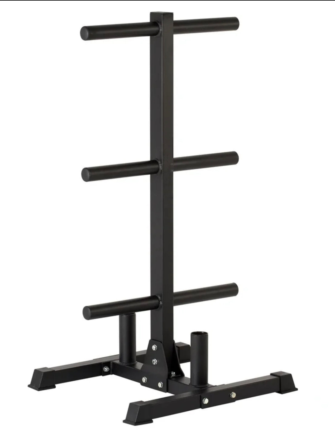 Bumper Plate Olympic Weight Tree/Bar Holder - Gymless