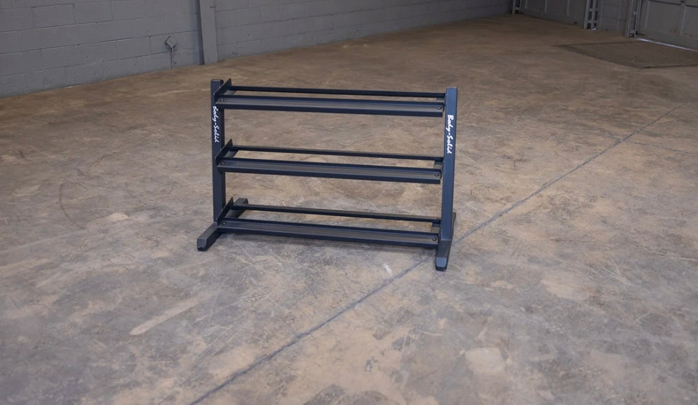 Body-Solid 3-Tier Dumbbell Rack GDR48B - Gymless