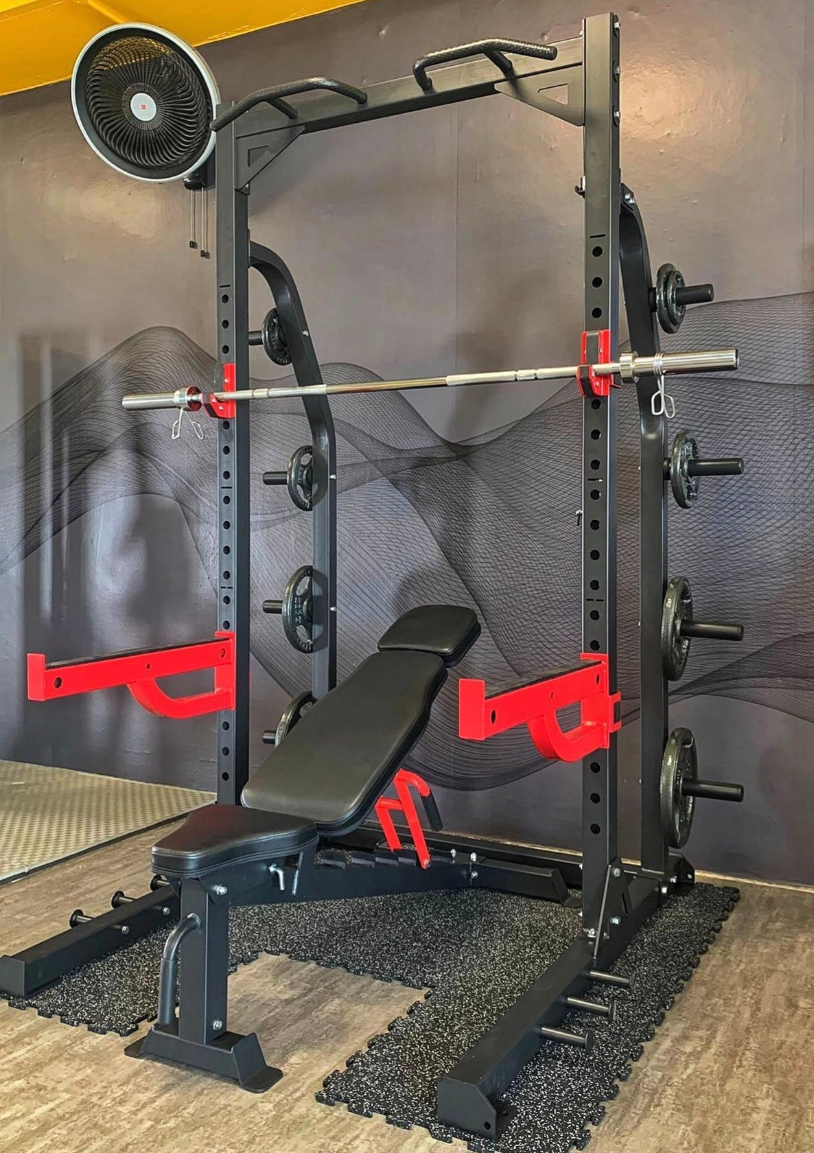 Pivot Fitness XR6230 Commercial Heavy Duty Half Rack - Gymless