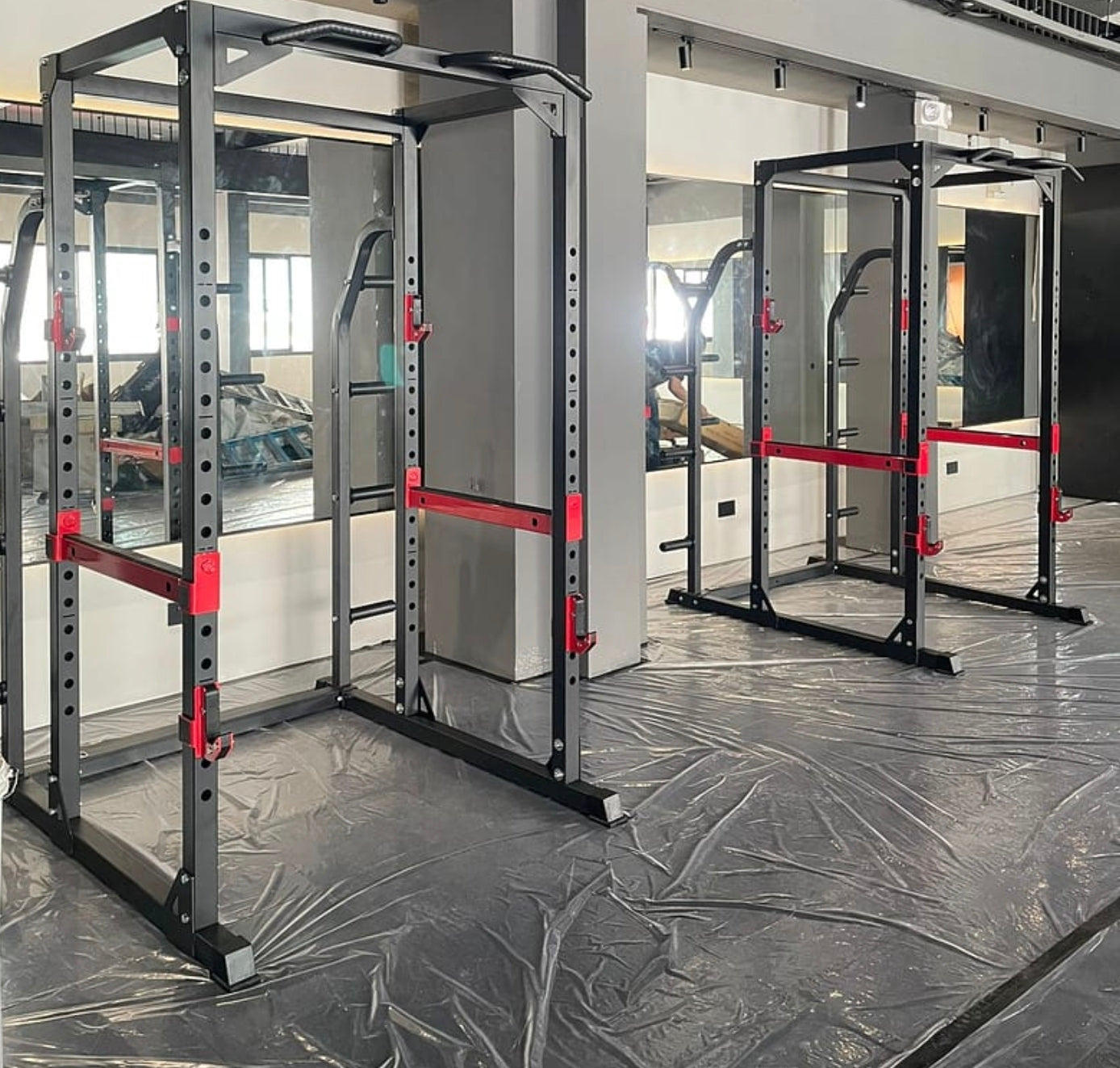 Heavy Duty Power Rack HR3262 With Storage - Gymless