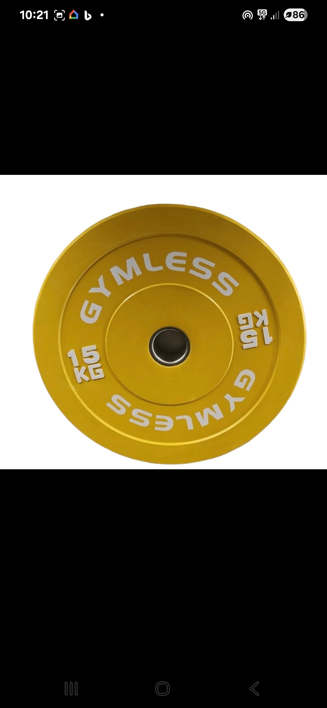 150 kg Olympic Bumper Coloured Plates Pack