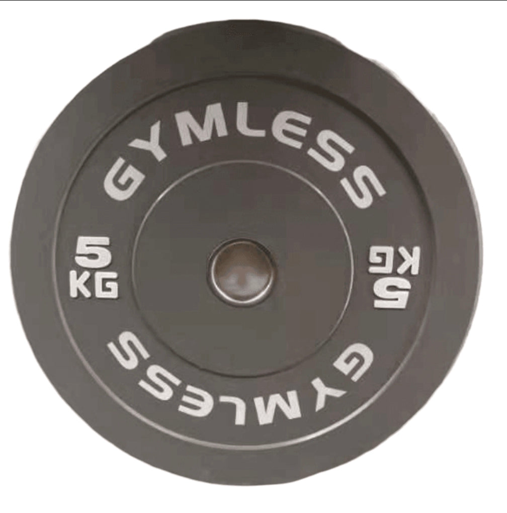 150 kg Olympic Bumper Coloured Plates Pack - Gymless