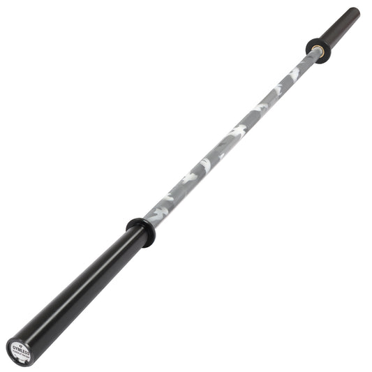 GYMLESS Powerlifting Bar – Cerakote Camo Edition (1500LB Rated)