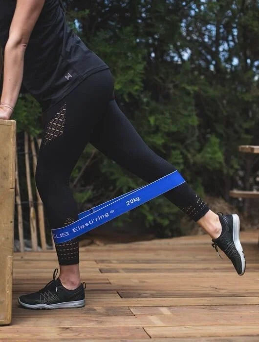 Sveltus Set of 4 Elasti'ring 7 kg-10 kg-15 kg-20 kg Bands - Gymless