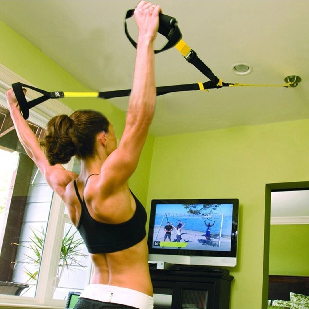 TRX 🏋️♂️ Suspension Trainer Wall/Ceiling Mount – Heavy-Duty X-Mount Anchor (Black or Silver