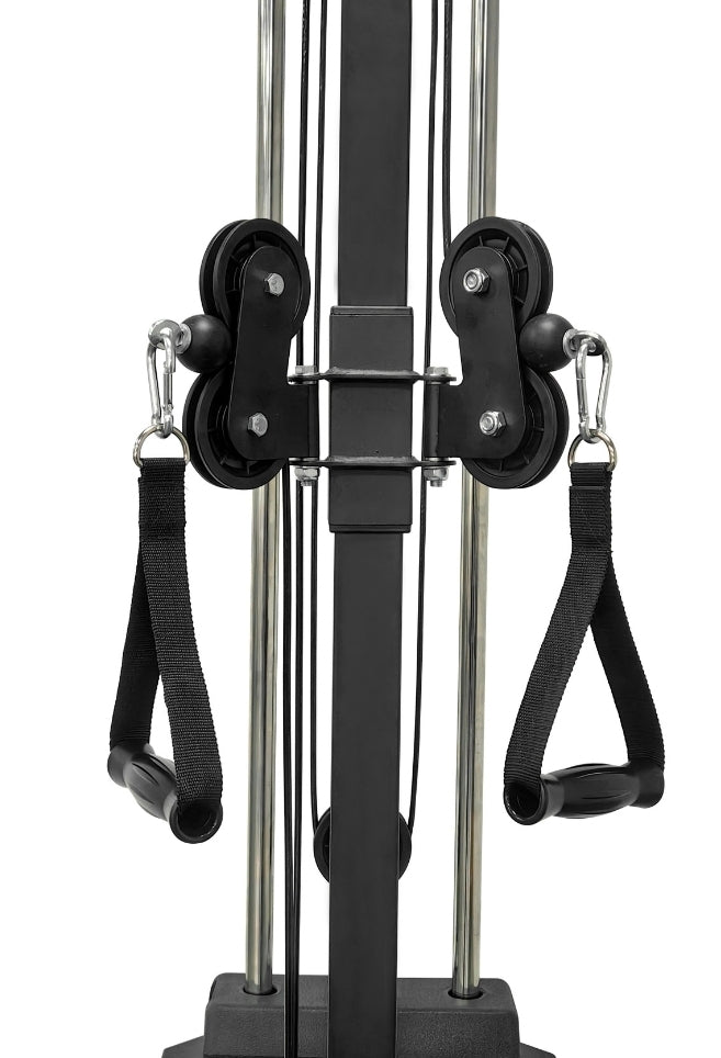 WALL MOUNTED CABLE PULLEY WITH 74KG STACK
