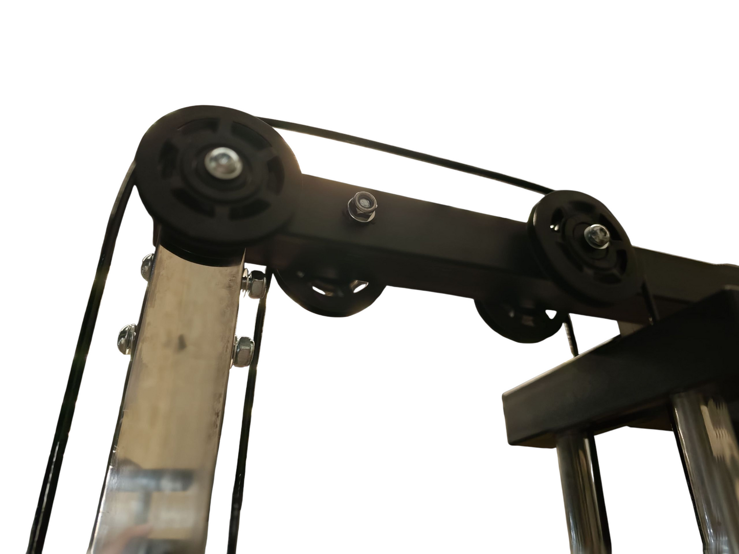 WALL MOUNTED CABLE PULLEY WITH 74KG STACK