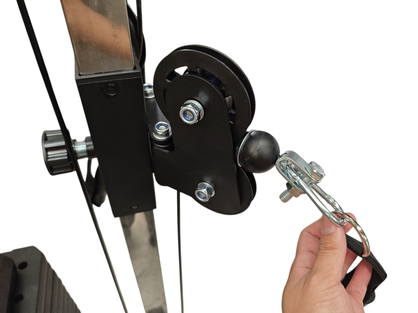 WALL MOUNTED CABLE PULLEY WITH 74KG STACK