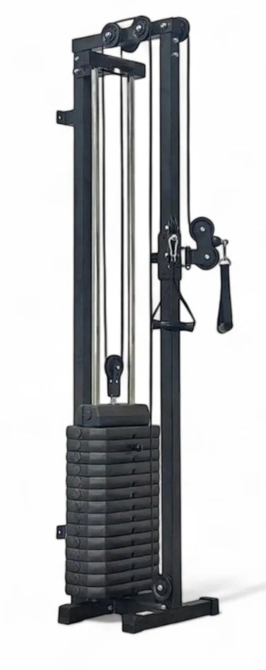 WALL MOUNTED CABLE PULLEY WITH 74KG STACK