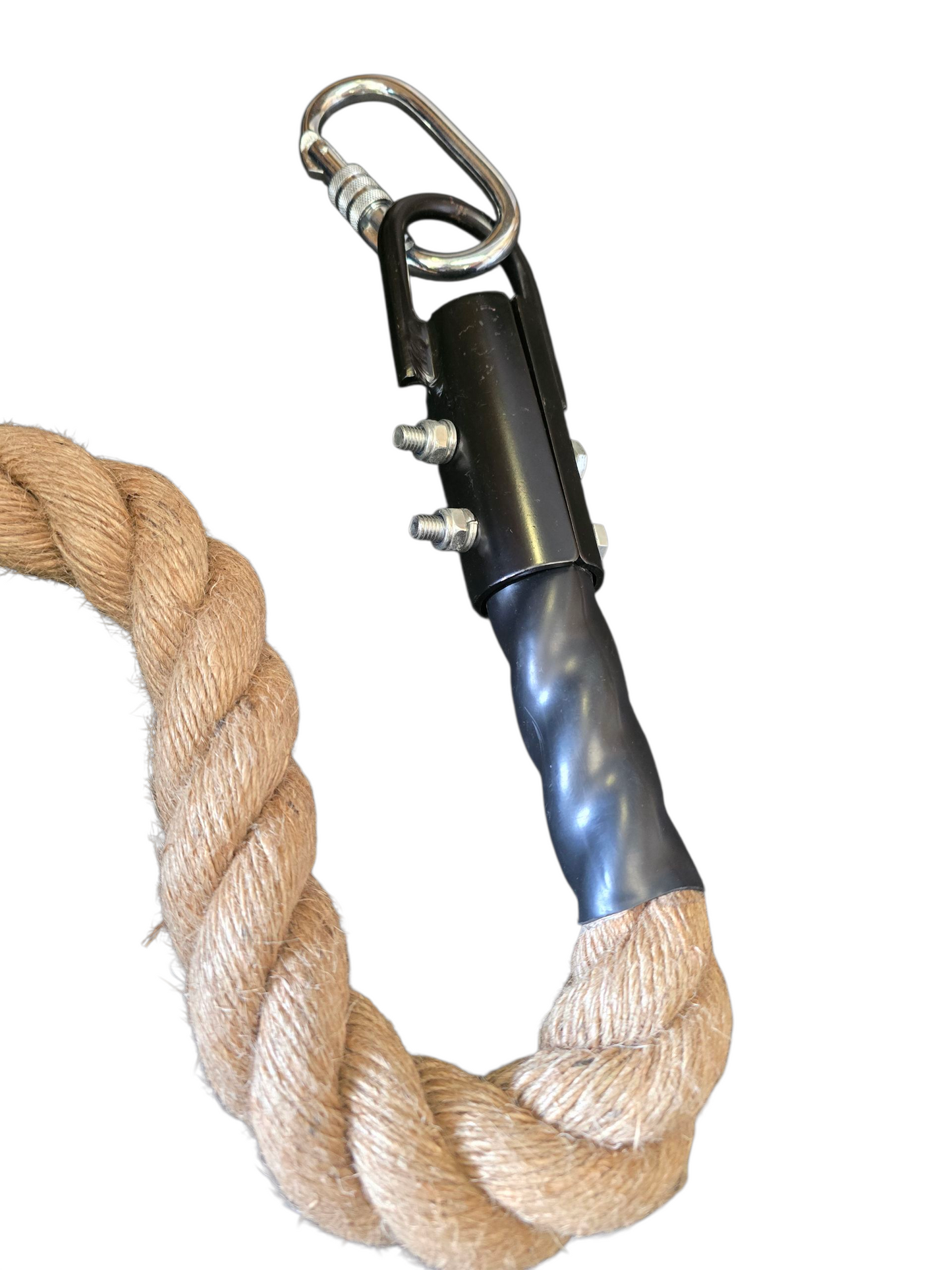 Heavy-Duty Rope Attachment with Locking Carabiner