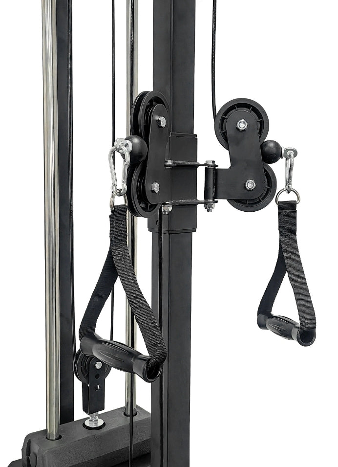WALL MOUNTED CABLE PULLEY WITH 74KG STACK