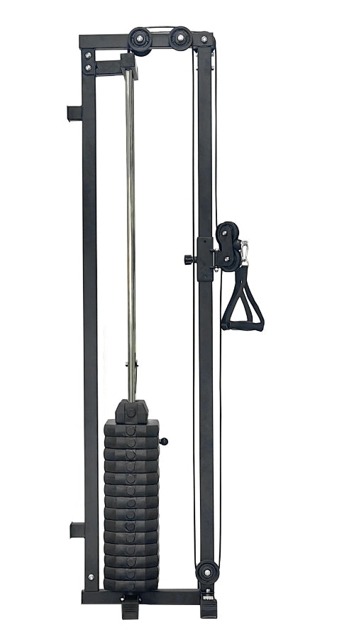 WALL MOUNTED CABLE PULLEY WITH 74KG STACK