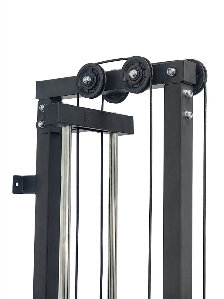 WALL MOUNTED CABLE PULLEY WITH 74KG STACK