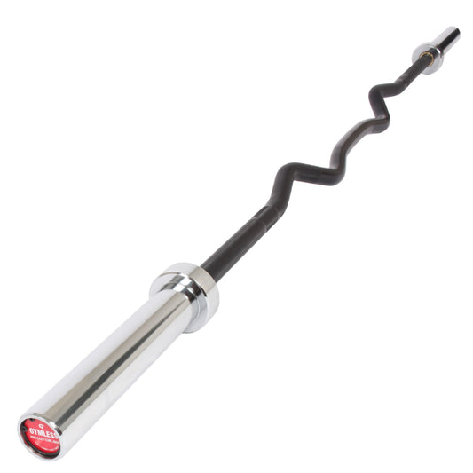 Rackable Olympic EZ Curl Bar – 190 cm | 15 kg | 700 lb Rated