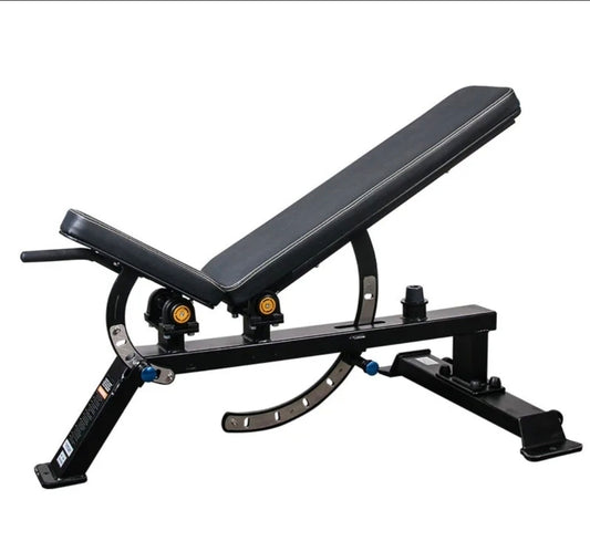 Commercial-Grade Zero-Gap Adjustable Weight Bench