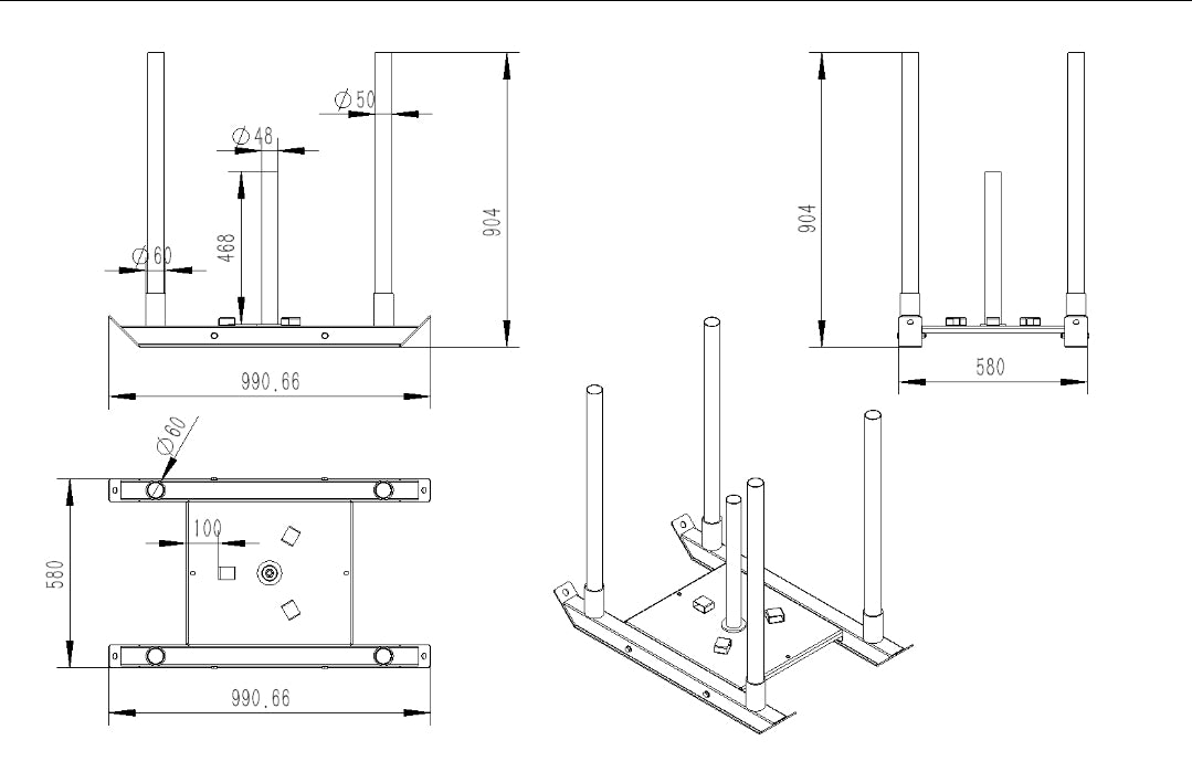 Prowler with 2 extra Poles