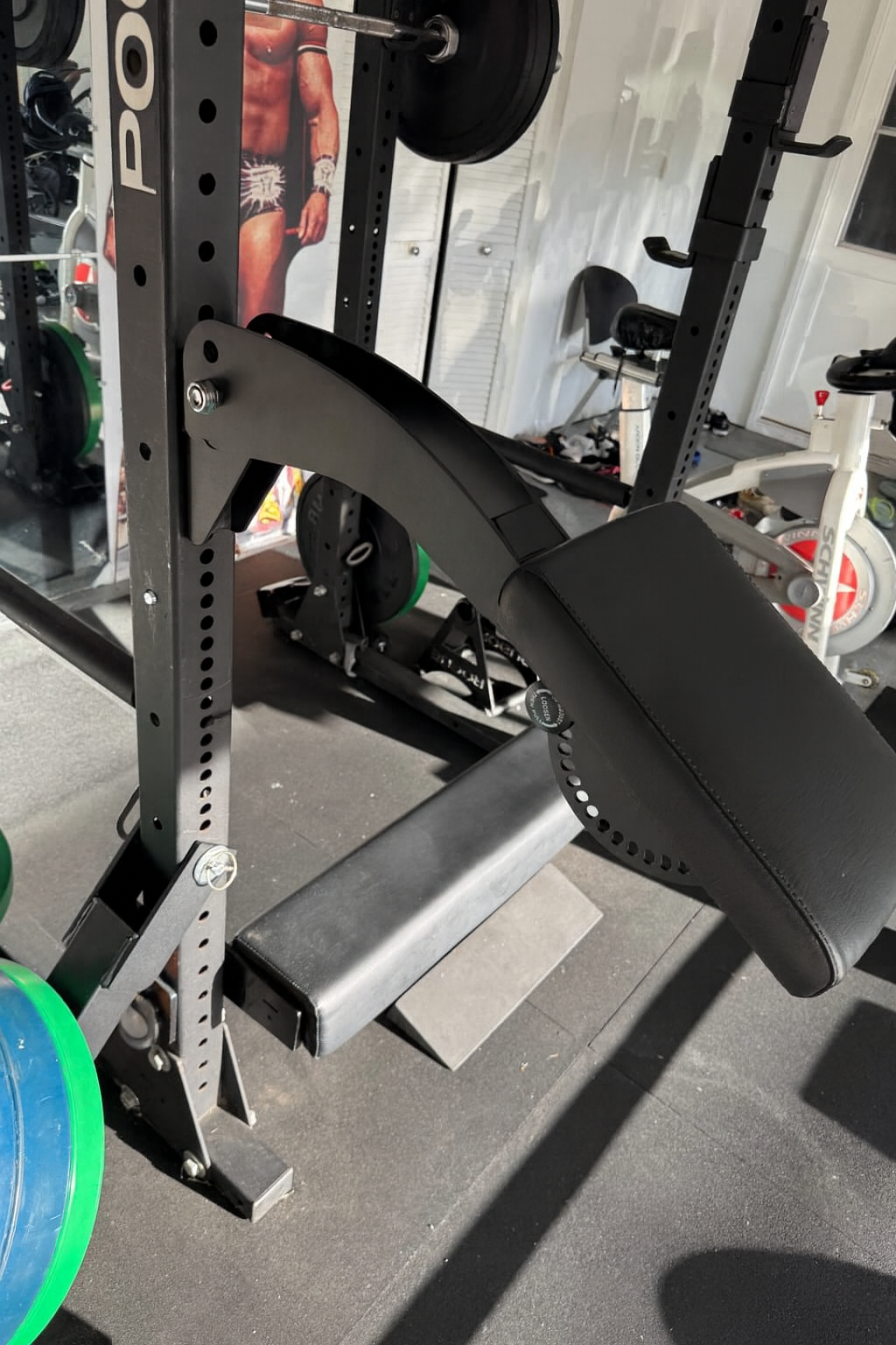 Chest Pad Heavy-Duty Chest Support Attachment for Power Racks/Rigs