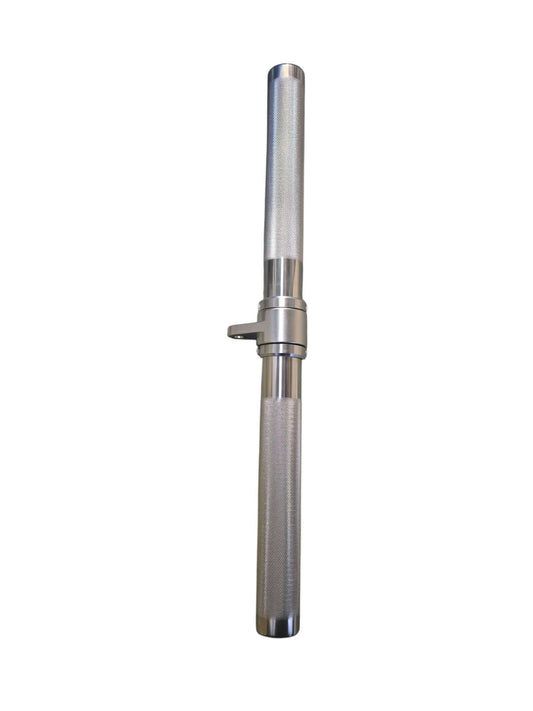 Premium 600mm aluminium straight cable bar with thick knurled grip