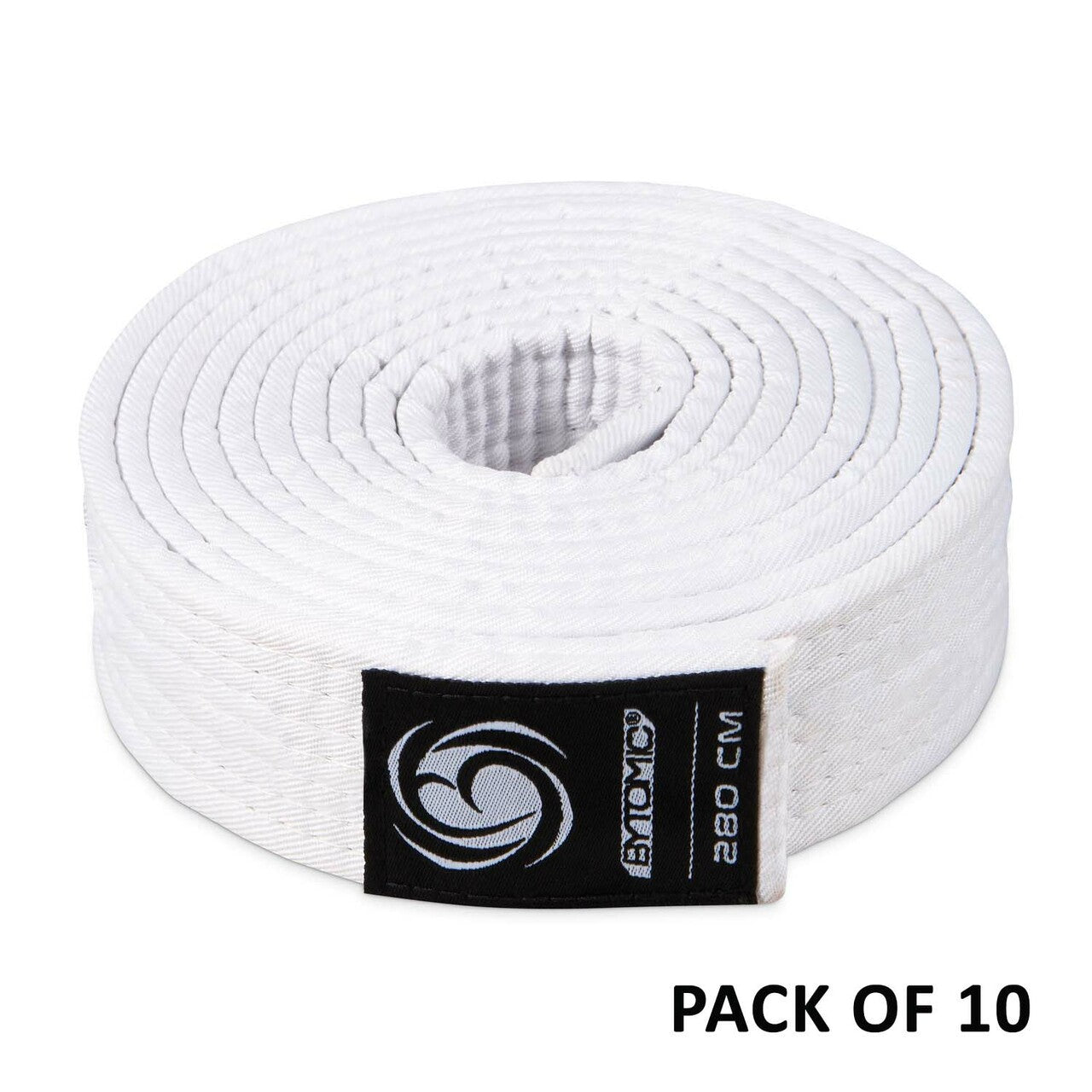 Bytomic Plain Polycotton Martial Arts Belt Pack of 10 - Gymless