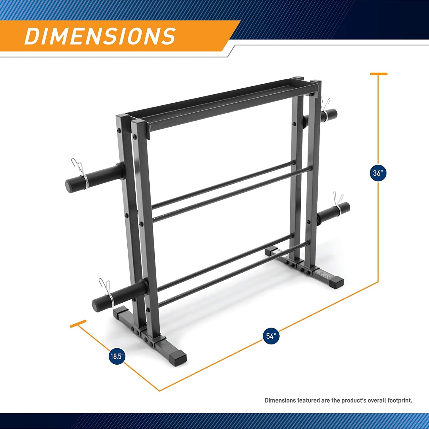 Multirack Combo Weights Storage Rack for Dumbbells, Kettlebells, and Weight Plates
