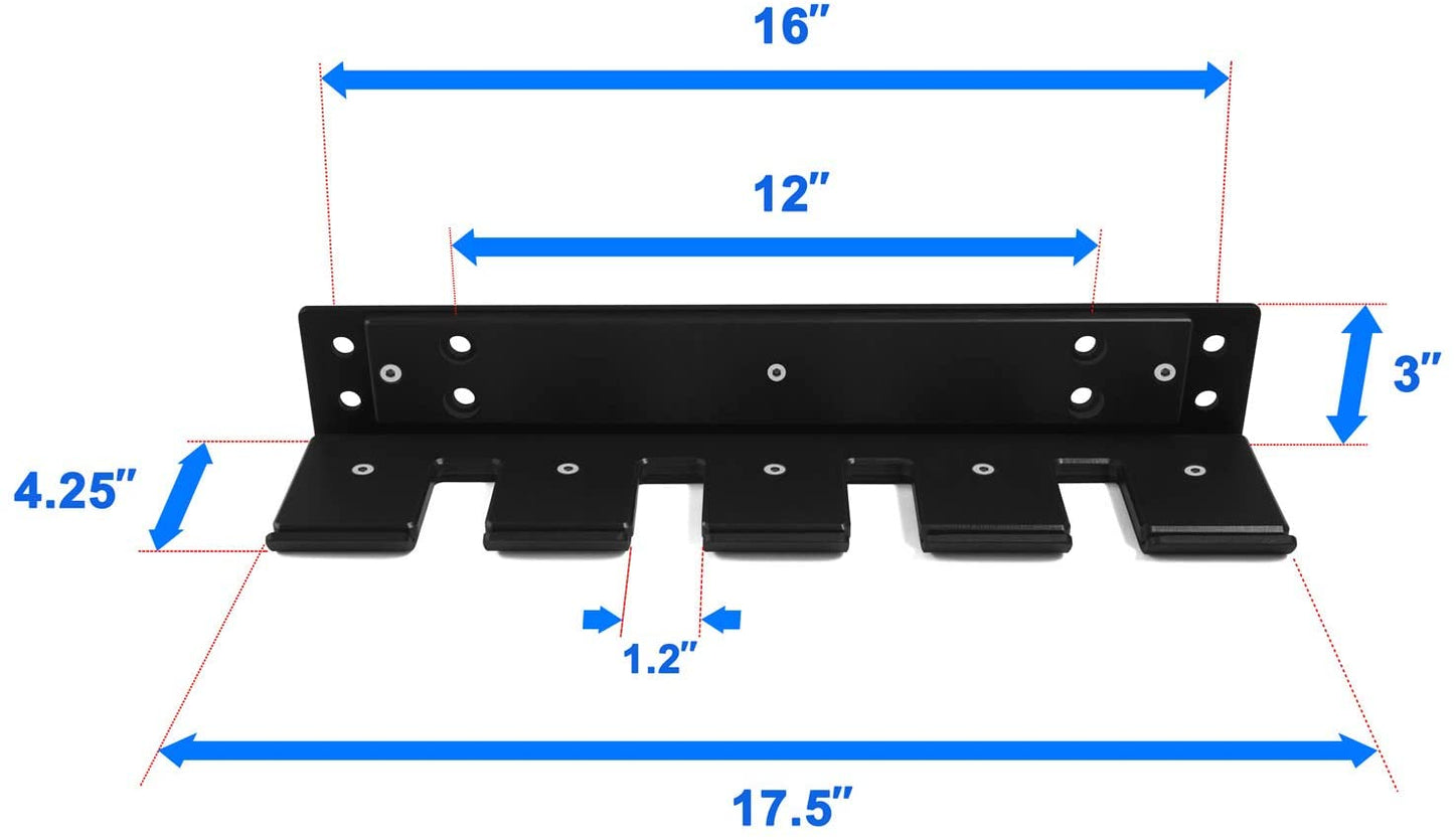 Wall Mounted Barbell Rack Vertical