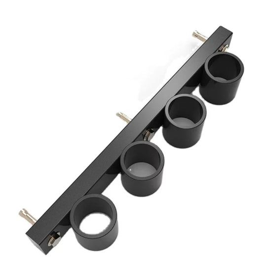 Wall Mounted Bar Storage (4 Bars) - Gymless