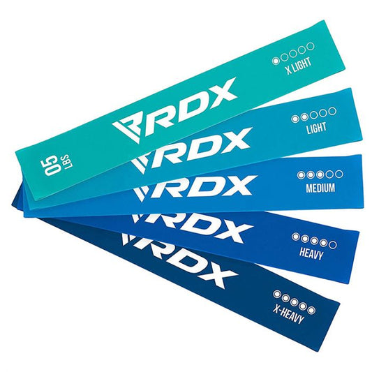 RDX MU 5-IN-1 PULL UP ASSIST & BODY STRETCHING BANDS FOR RESISTANCE TRAINING - Gymless