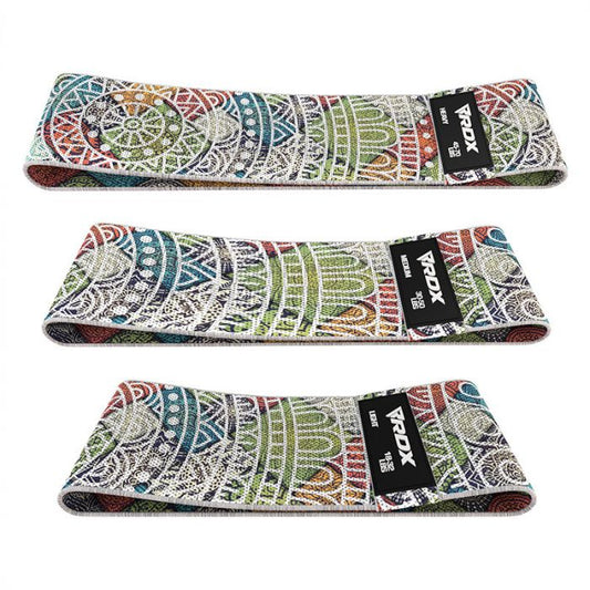 RDX CF HEAVY-DUTY FABRIC RESISTANCE TRAINING BANDS FOR FITNESS - Gymless