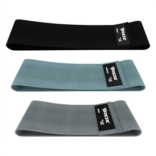 RDX CG HEAVY-DUTY FABRIC RESISTANCE TRAINING BANDS FOR FITNESS - Gymless