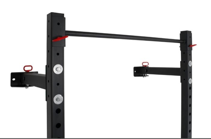Pivot Fitness XR6226 Commercial Heavy Duty Foldable Wall Rack+ Accessories