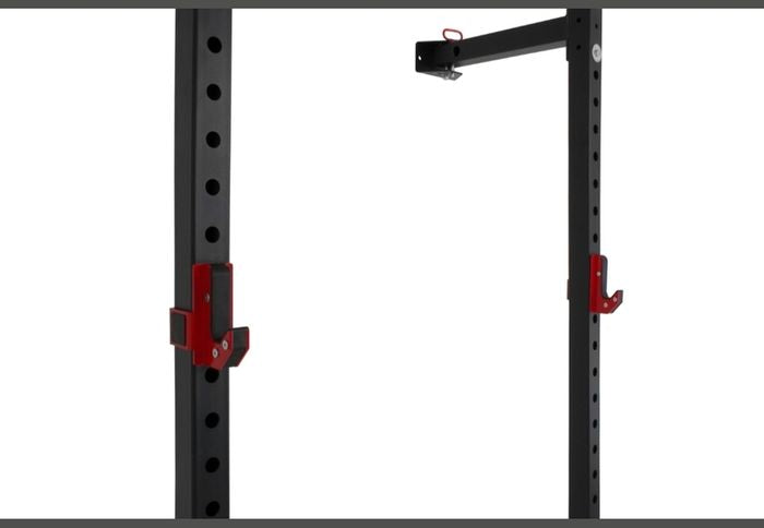 Pivot Fitness XR6226 Commercial Heavy Duty Foldable Wall Rack+ Accessories