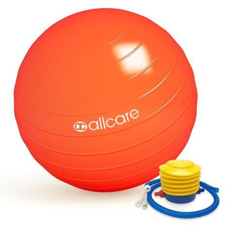 AllCare Anti-burst Exercise Ball With Foot Pump 55 cm - Gymless