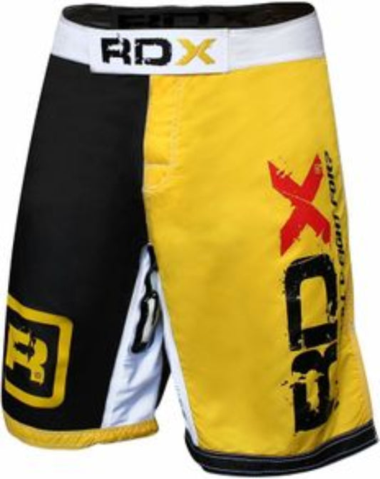 RDX MMA shorts front view – size Small