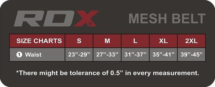 RDX Weight Lifting Neoprene Gym Belt Back Small - Gymless