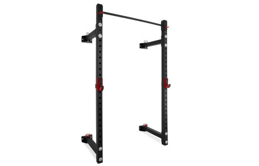 Pivot Fitness XR6226 Commercial Heavy Duty Foldable Wall Rack+ Accessories - Gymless