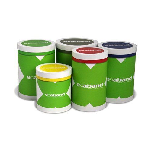 66fit Latex Free Exaband X 25m - Black/Grey - Level 5