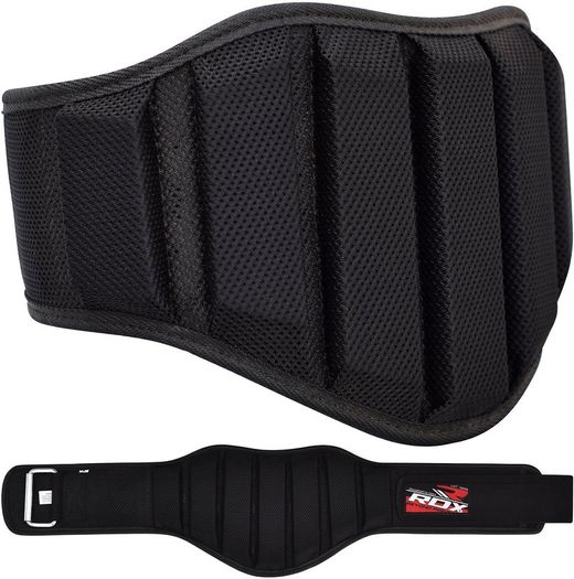 RDX Weight Lifting Neoprene Gym Belt Back Small - Gymless