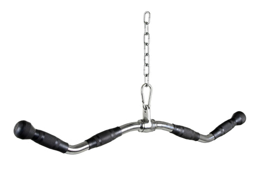 Lat Pulley Ez Curl Bar - Gymless