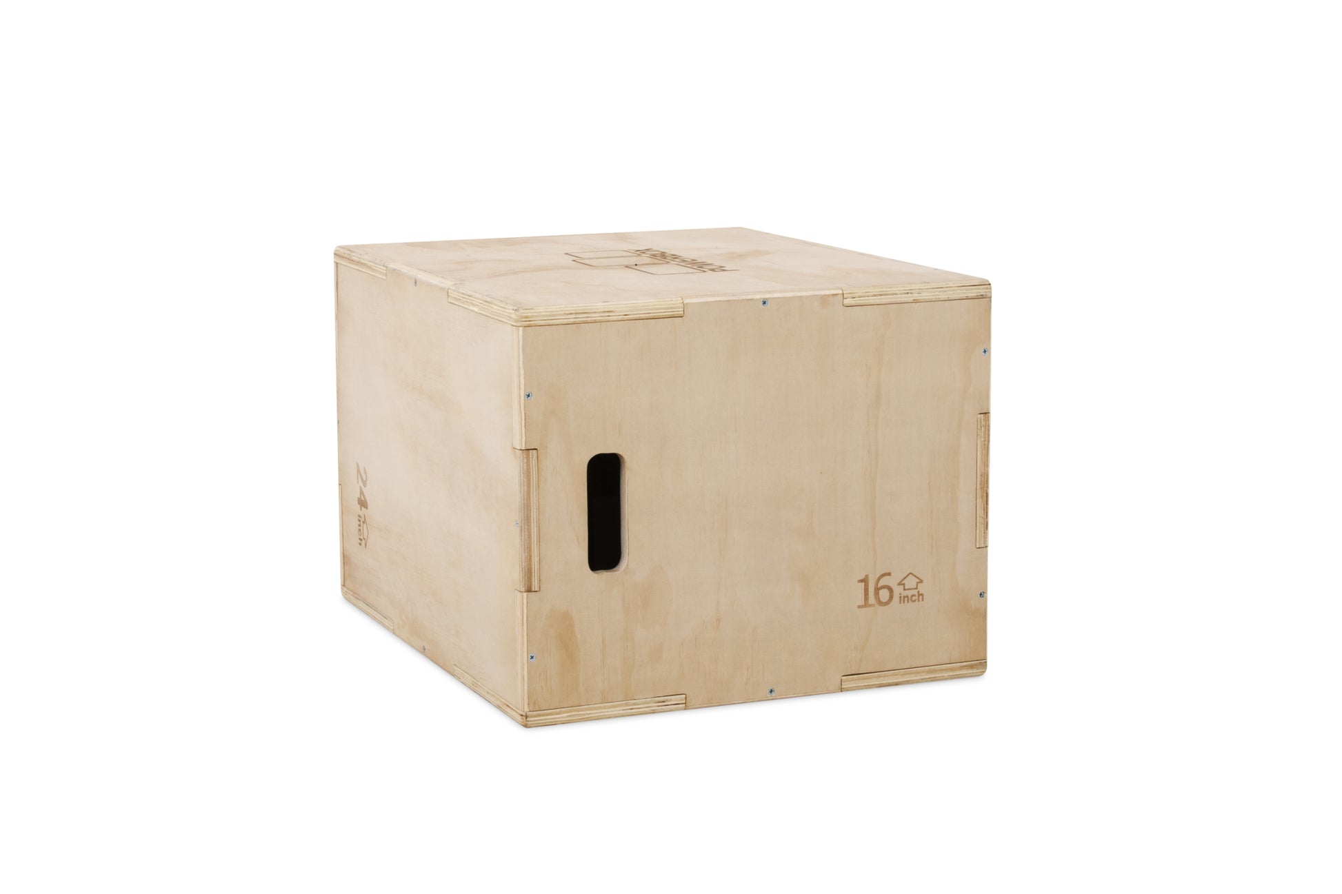 Wooden Plyo Box 16", 20" 24" (41x51x61 cm) - Gymless