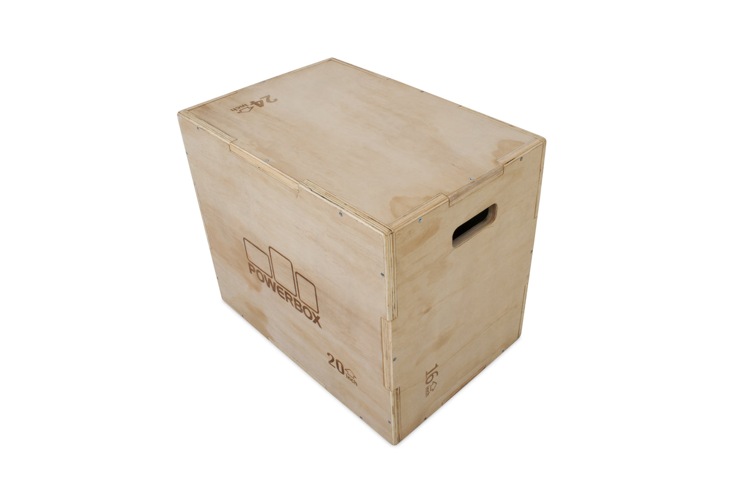 Wooden Plyo Box 16", 20" 24" (41x51x61 cm)