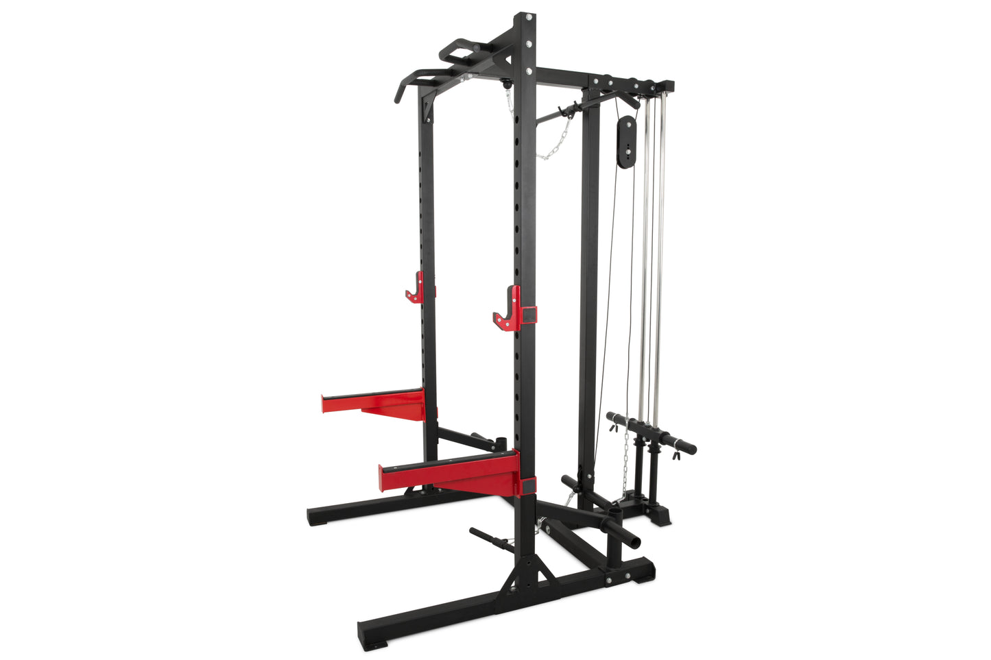 Heavy Duty Half Rack HR3240 + Lat Pulldown attachment