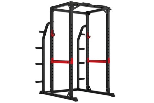 Heavy Duty Power Rack HR3262 With Storage - Gymless
