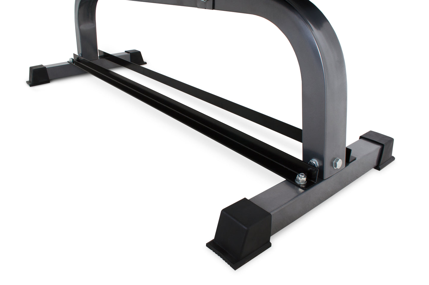 Flat Bench with Built-in dumbbell storage rack - Gymless