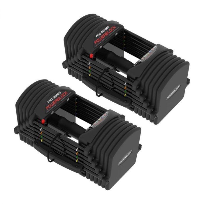 PowerBlock Pro EXP Stage 1 Kit (1 - 23 kg per hand) - Gymless